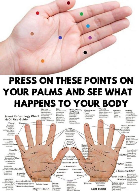 Press On These Points On Your Palms And See What Happens To Your Body ...